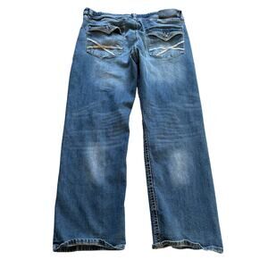 y2k 2000s style TK Axel slim bootcut jeans wide leg 36x30 western country